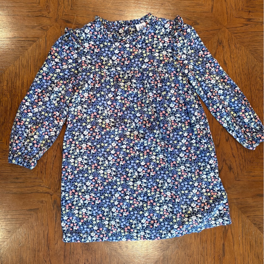 Gap Kids floral shift dress